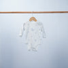 soft long sleeve bodysuits floral for baby girl
