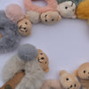 fluffy elastic hair band and toy