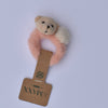 fluffy elastic hair band and toy