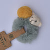 fluffy elastic hair band and toy