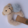 fluffy elastic hair band and toy