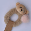 fluffy elastic hair band and toy