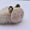 fluffy elastic hair band and toy