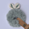 fluffy elastic hairband and toy accessories for girl
