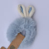 fluffy elastic hairband and toy accessories for girl
