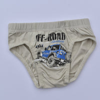 single brief for boy offroad