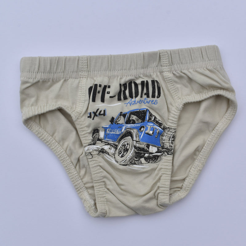 single brief for boy offroad