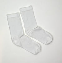 bamboo unisex high net white socks breathable and soft