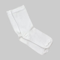 bamboo unisex high net white socks breathable and soft