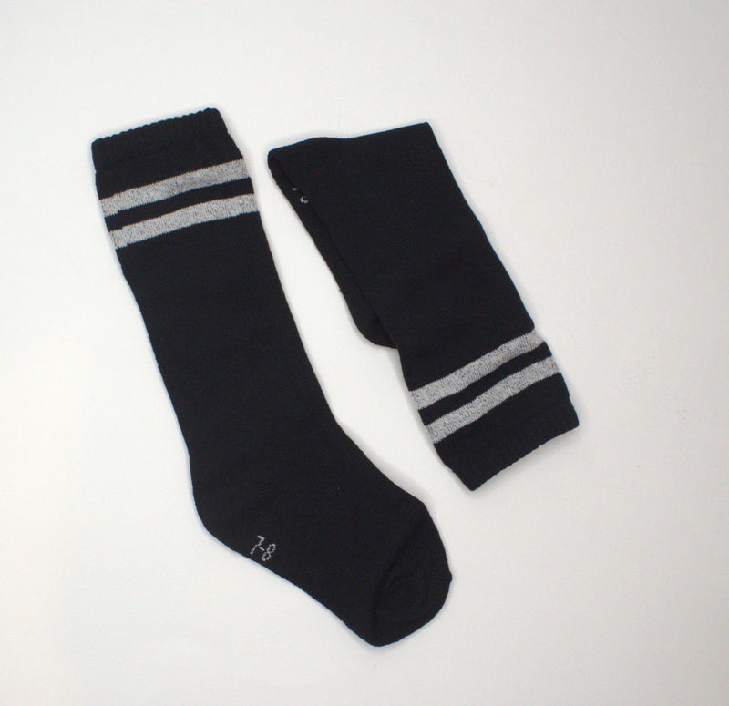 black pair of socks for toddler
