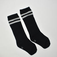 black pair of socks for toddler