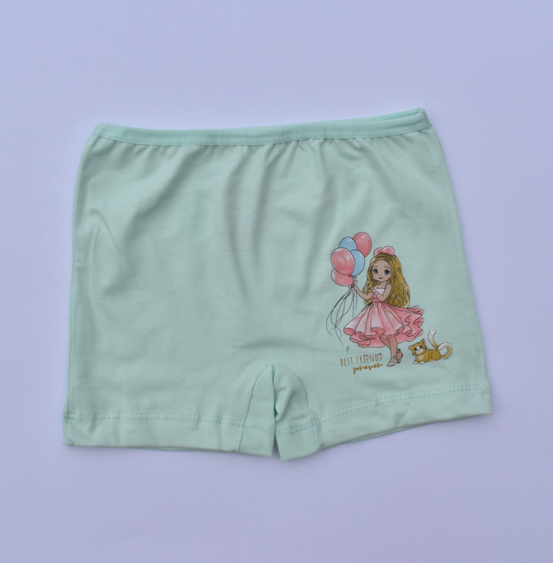 colorful cotton boxer for toddler girl