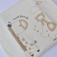 double face cotton blanket for baby 85*90cm