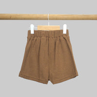 toddler girl Camel skirt with built in short