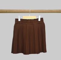 Girl Skirt  brown soft design soft from 6Y to 14Y