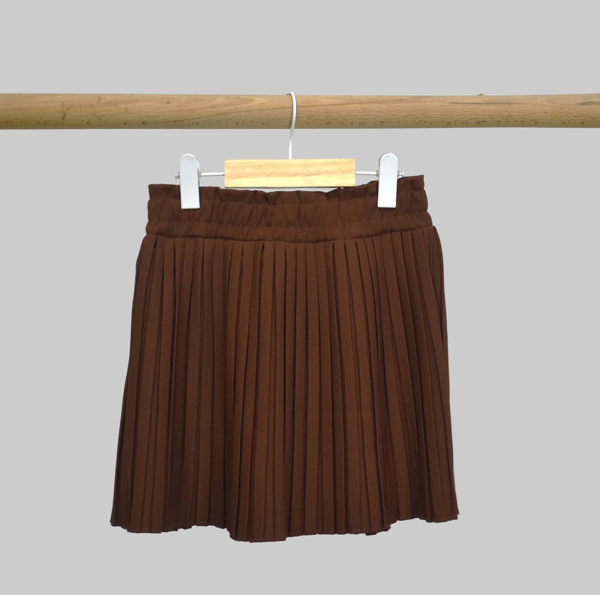 Girl Skirt  brown soft design soft from 6Y to 14Y