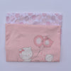 double face blanket cut design for baby girl 85*90cm