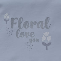 double face cotton blanket for baby 85*90cm floral