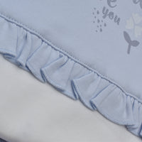 double face cotton blanket for baby 85*90cm floral