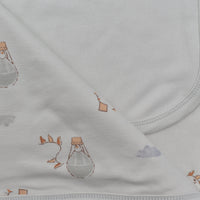 organic soft blanket 85*90cm for baby double face
