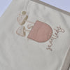 organic soft blanket 85*90cm for baby mushroom
