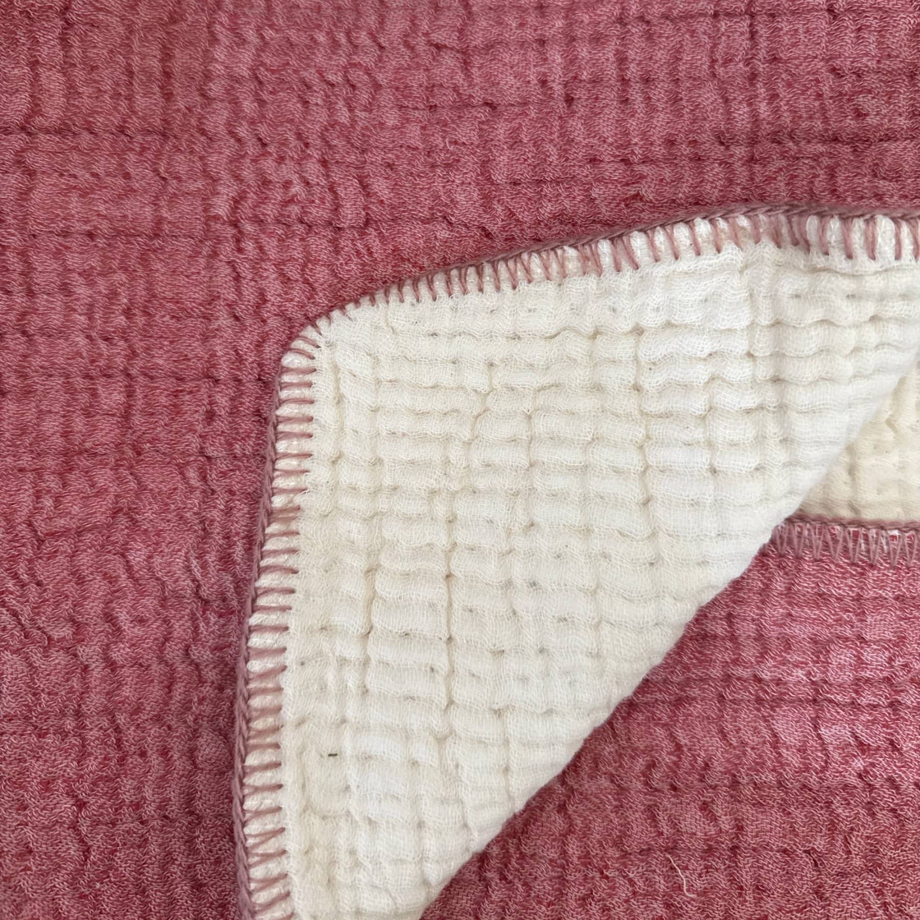 filled muslin blanket for baby