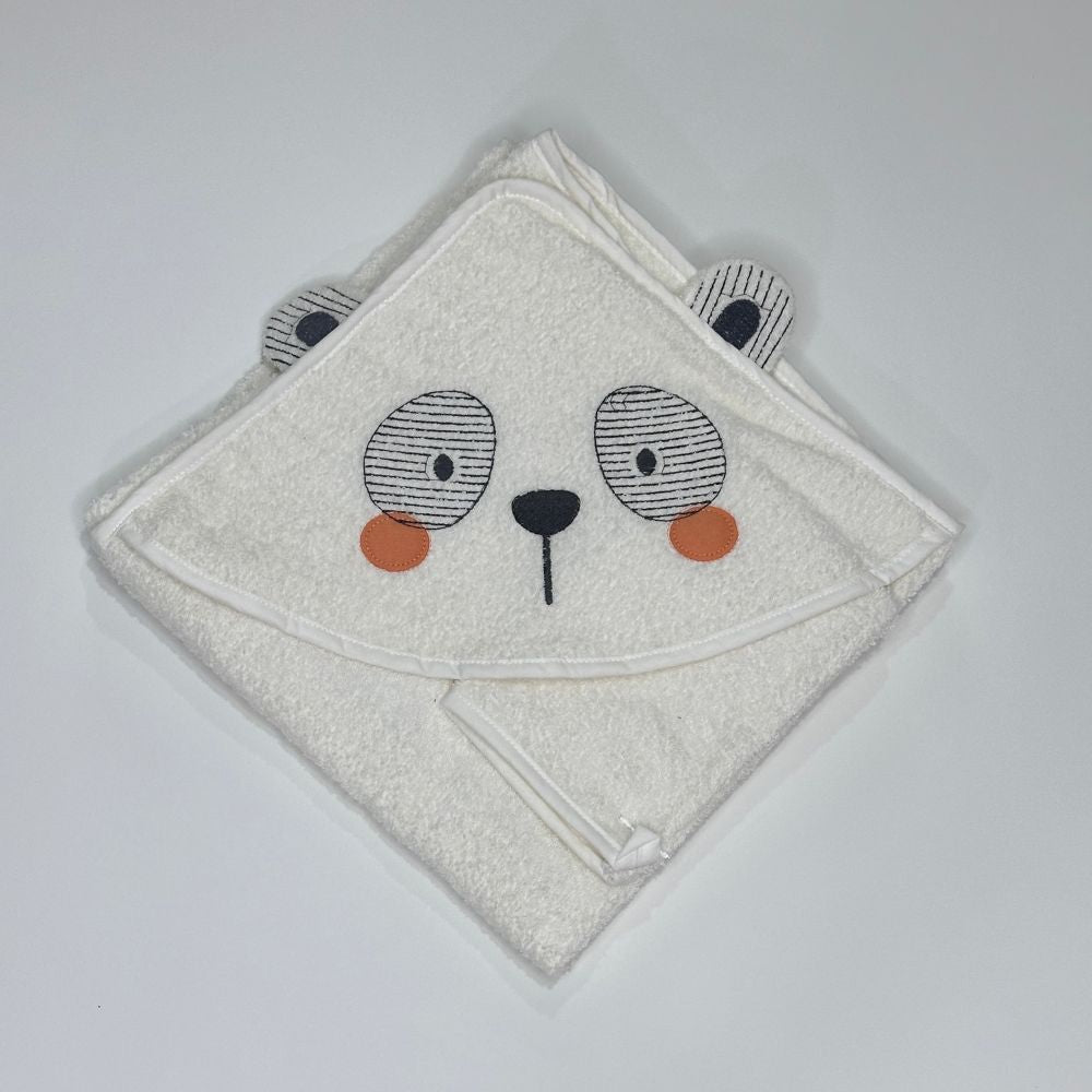 100% cotton teddy bear towel 90*90cm with gloves