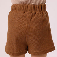 toddler girl Camel skirt with built in short