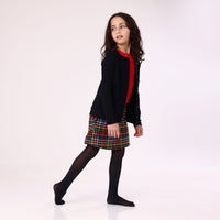 cardigan black for girl with design