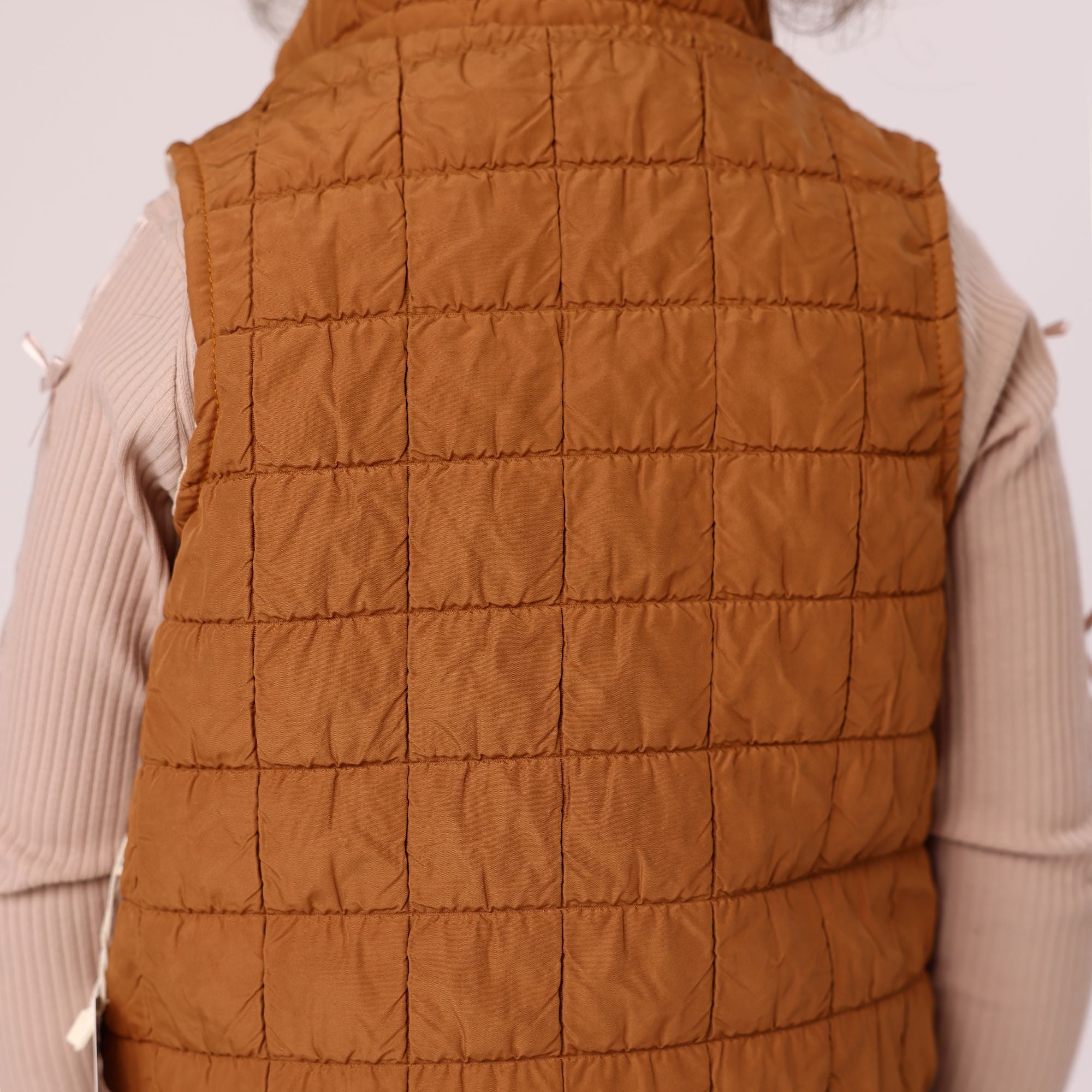 lightweight down puffer gilet sleeveless