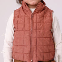 lightweight down puffer gilet sleeveless