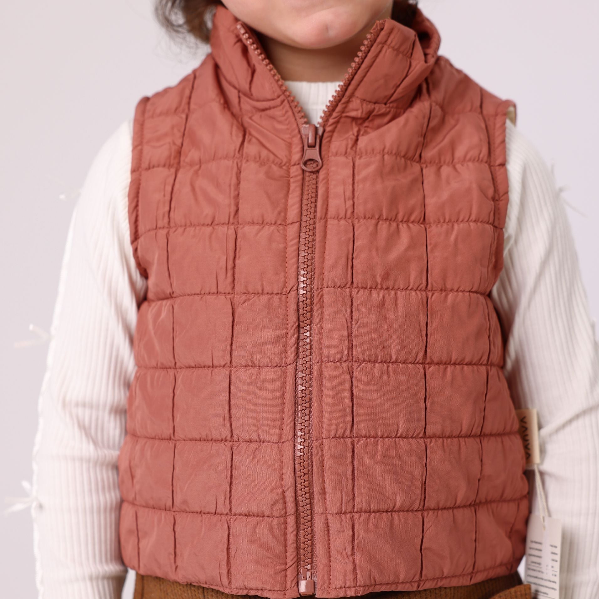 lightweight down puffer gilet sleeveless