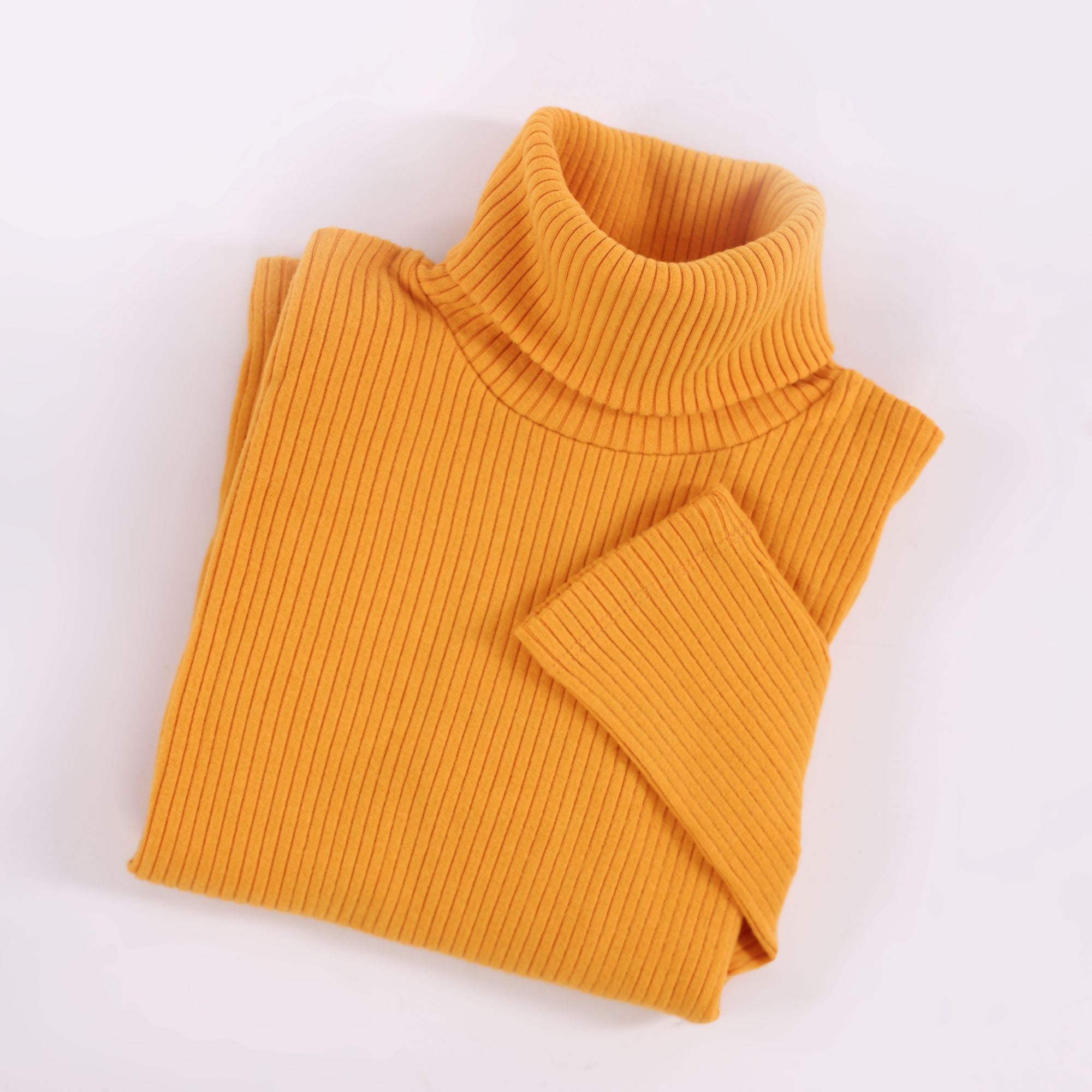 high neck warm sweatshirt long sleeve high quality cotton white