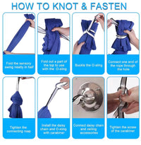 Sensory Swing Indoor For Kids and Adults up to 80kg  Hammock Provide Kids With Sensory Care