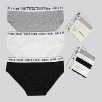 set of 3 briefs cotton for toddler girl