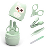 nail kit 4 in 1 set with cute case for baby boy