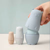 educational Silicone nesting doll toys for kids