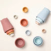 educational Silicone nesting doll toys for kids