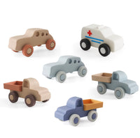 educational baby and kids car toy set silicone