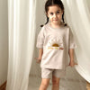 sun unisex set short and t-shirt cotton for toddlers