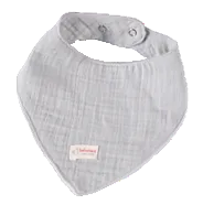 2 Layers Muslin Scarf Bib
