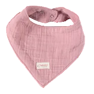 2 Layers Muslin Scarf Bib