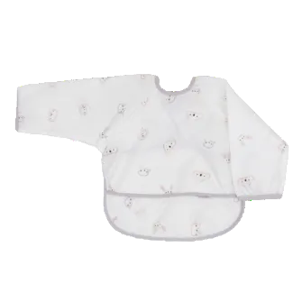 long sleeve feeding bibs for baby with pocket koala