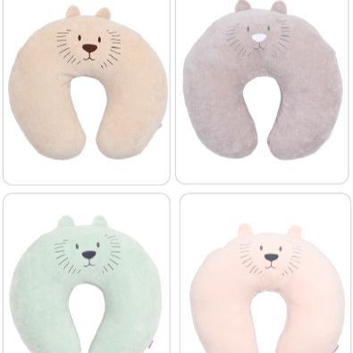 Velvet support cushion for breastfeeding