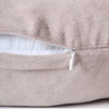 Velvet support cushion for breastfeeding