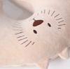 Velvet support cushion for breastfeeding