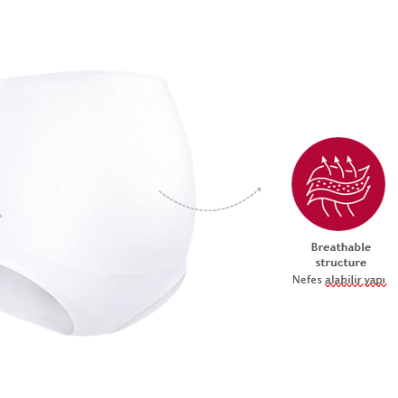 Maternity underwear 100% cotton breathable