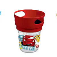 NON-SPILL SOLID FOOD CUP WITH PATTERN