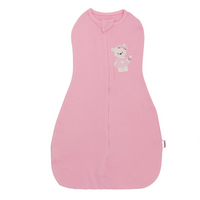 100% newborn swaddle with zipper