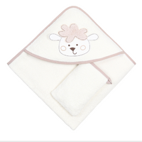 BABYDO TOWEL & WASHING GLOVE SET – CUTE SHEEP